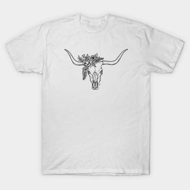 Longhorn T-Shirt by BeauyArt